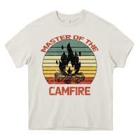 Cream Master Of The Camfire Heavy Core Tee - Bettercallsaul