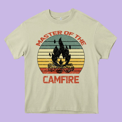 Master Of The Camfire Heavy Core Tee Designed By Bettercallsaul