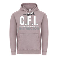 Vintage Zinc CFI CFI Certified Flight Pilot Gift CFI Flying Instructor Vintage Hoodie - longCreatives