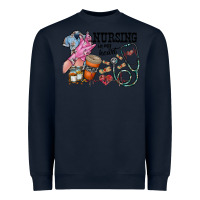 Navy nursing in my heart Heavyweight Sweatshirt - RacoonDesign