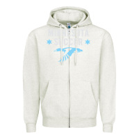 Oatmeal Heather Minnesota Soccer Fan Gear  FC , United T Zipper Hoodie - longCreatives