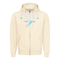 Sandshell Minnesota Soccer Fan Gear  FC , United T Zipper Hoodie - longCreatives
