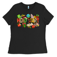 Black christmas head start Ladies Tee - texasbilliewilder