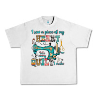Lunar Rock i sew a piece of my heart into every quilt i make Urban Heavy Tee - RanaPortraitStore