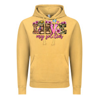 Vintage Mustard love my soldier olivia Vintage Hoodie - OliviaCreatesArt