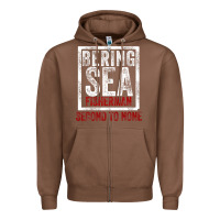 Chestnut Bering Sea Fisherman second to none dutch harbor Alaska Zipper Hoodie - longCreatives