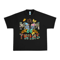 Black Mom of twins Mother's Day Urban Heavy Tee - CowGirlArtShop