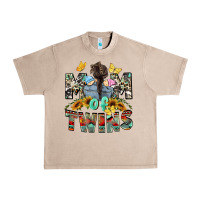 French Oak Mom of twins Mother's Day Urban Heavy Tee - CowGirlArtShop