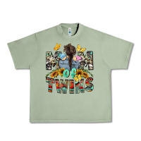 Oil Green Mom of twins Mother's Day Urban Heavy Tee - CowGirlArtShop