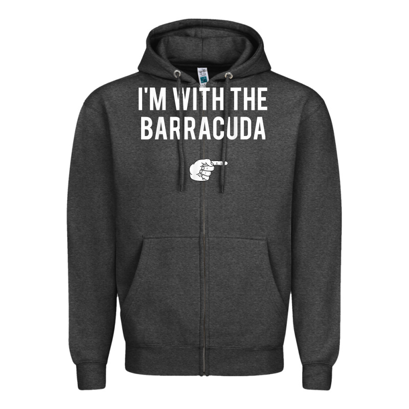 I_m With Barracuda Halloween Costume Party Matching Zipper Hoodie by longCreatives | Teevron