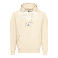 Sandshell I_m With Barracuda Halloween Costume Party Matching Zipper Hoodie - longCreatives