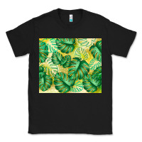 Black monstera leaf Classic Tee - TumblerDesignByShophia
