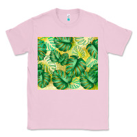 Bubblegum Pink monstera leaf Classic Tee - TumblerDesignByShophia