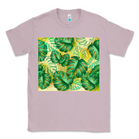Lilac monstera leaf Classic Tee - TumblerDesignByShophia