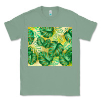 Sage monstera leaf Classic Tee - TumblerDesignByShophia