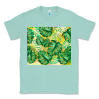 Seafoam monstera leaf Classic Tee - TumblerDesignByShophia