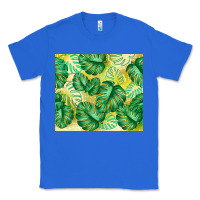 True Royal monstera leaf Classic Tee - TumblerDesignByShophia