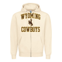 Sandshell Wyoming Cowboys Men's Apparel Gameday Arch Over Cowboys Sweat Zipper Hoodie - longCreatives