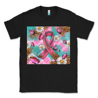 Black Breast Cancer Ribbon Stethoscope Classic Tee - Artiststas