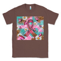 Chestnut Breast Cancer Ribbon Stethoscope Classic Tee - Artiststas