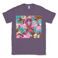 Lavender Breast Cancer Ribbon Stethoscope Classic Tee - Artiststas