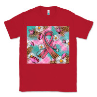 Red Breast Cancer Ribbon Stethoscope Classic Tee - Artiststas