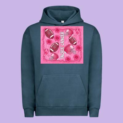 Tackle Cancer Urban Hoodie Designed By Adodesignshop