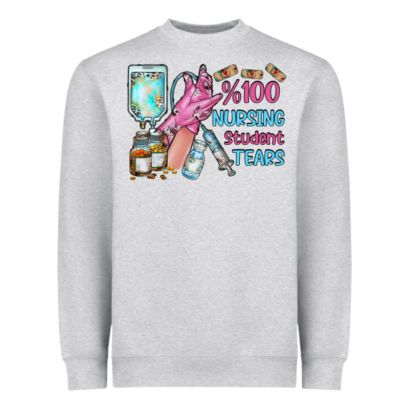 Nursing Student Tears Heavyweight Sweatshirt by RacoonDesign | Teevron