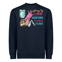 Navy nursing student tears Heavyweight Sweatshirt - RacoonDesign