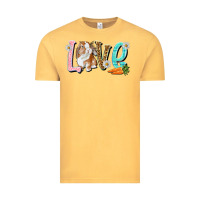 Vintage Mustard Love Easter Rabbit Easter Day Vintage Tee - HowdyJamesFarm