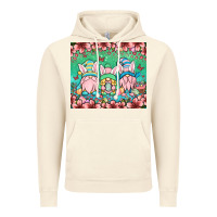 Vintage Artic Easter gnomes Vintage Hoodie - OliviaCreatesArt