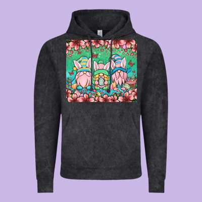 Easter Gnomes Vintage Hoodie Designed By Oliviacreatesart