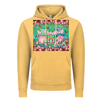 Vintage Mustard Easter gnomes Vintage Hoodie - OliviaCreatesArt