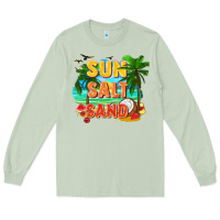 Matcha Sun salt sand Long Sleeve Tee - FaDigitalArtStudio