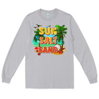 Moon Dust Sun salt sand Long Sleeve Tee - FaDigitalArtStudio