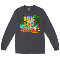 Smoke Sun salt sand Long Sleeve Tee - FaDigitalArtStudio