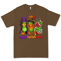 Cacao Happy Hallothanksmas Premium Tee - NancyCooperArtShop