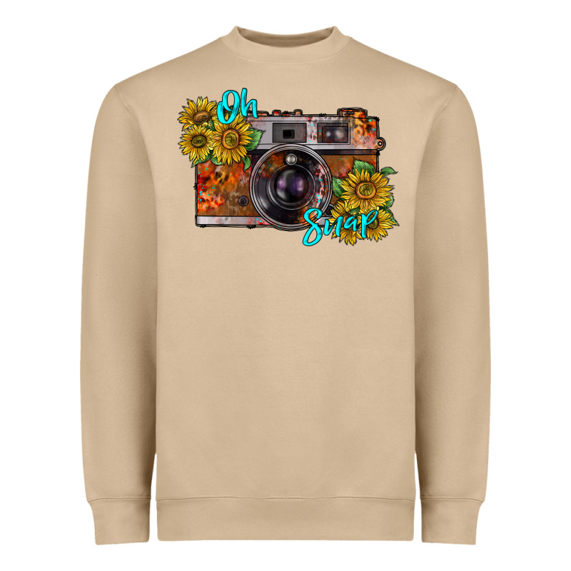 Oh Snap Heavyweight Sweatshirt by RacoonDesign | Teevron