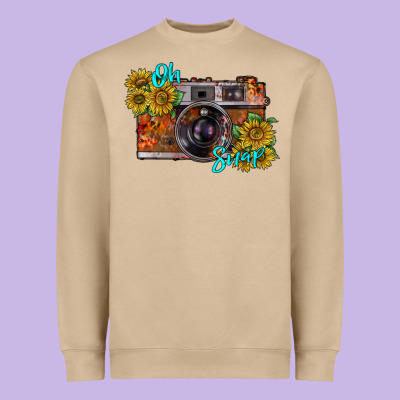 Oh Snap Heavyweight Sweatshirt Designed By Racoondesign