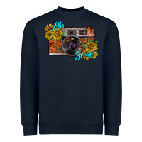 Navy oh snap Heavyweight Sweatshirt - RacoonDesign