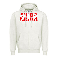 Oatmeal Heather Akira Movie Classic Zipper Hoodie - longCreatives