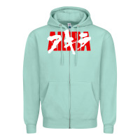 Seafoam Akira Movie Classic Zipper Hoodie - longCreatives