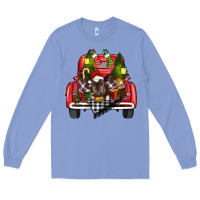 Colony Blue christmas truck Long Sleeve Tee - RanaPortraitStore