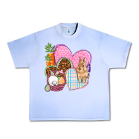Grape Ice Easter hearts Easter Day Urban Heavy Tee - HowdyJamesFarm