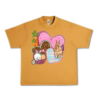 Peanut Butter Easter hearts Easter Day Urban Heavy Tee - HowdyJamesFarm