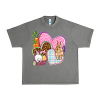 Tornado Easter hearts Easter Day Urban Heavy Tee - HowdyJamesFarm
