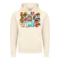Vintage Artic ekg tech Vintage Hoodie - OliviaCreatesArt