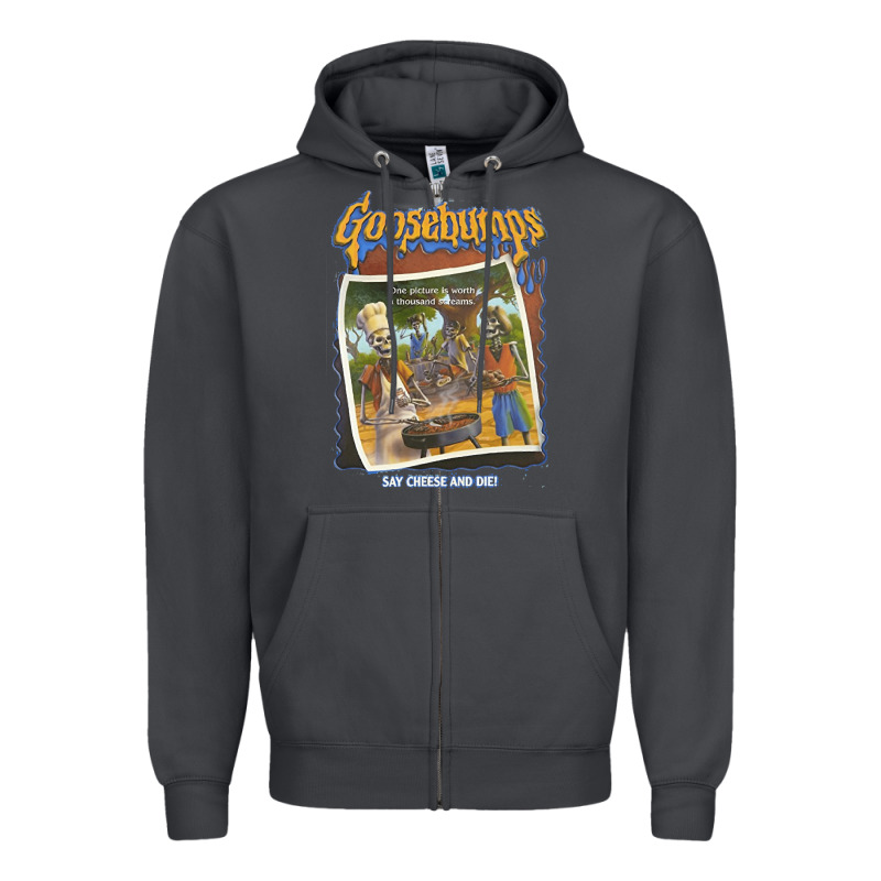 R.l. Stine Goosebumps Halloween Say Cheese And Die Zipper Hoodie by longCreatives | Teevron
