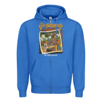 True Royal R.L. Stine Goosebumps Halloween Say Cheese And Die Zipper Hoodie - longCreatives