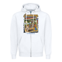 White R.L. Stine Goosebumps Halloween Say Cheese And Die Zipper Hoodie - longCreatives
